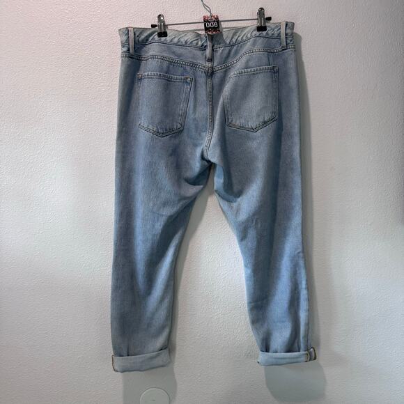 Frame Le Garçon Straight Leg distressed Jeans - Picture 3 of 7